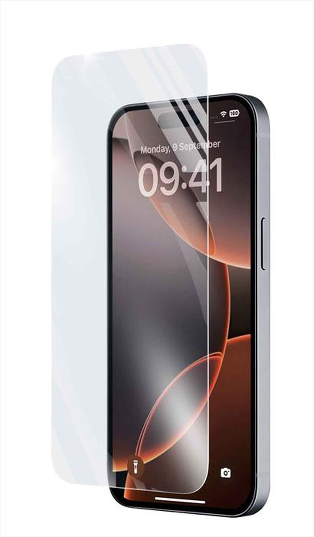 CELLULARLINE - Vetro temperato IMPACT GLASS per iPhone 16 Pro-Transparent