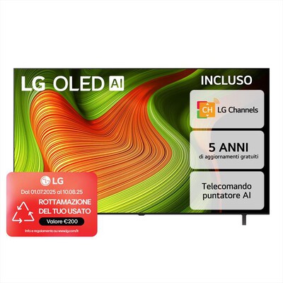 LG - Smart TV OLED UHD 4K 77" OLED77B56LA-Black