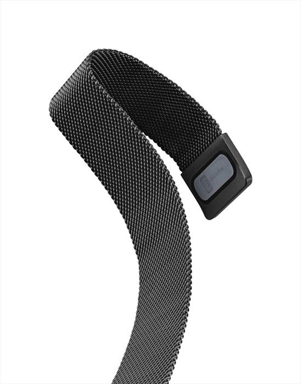 "CELLULARLINE - Cinturino STEELAPPWATCH4244K per Apple Watch-Nero"