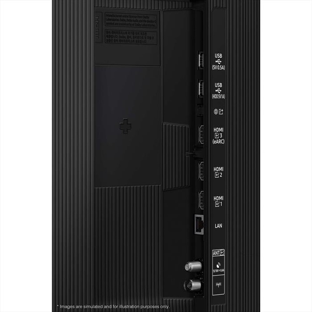 Immagine del prodotto SAMSUNG - Smart TV Q-LED UHD 4K 43" QE43Q8FAAUXZT-Titan Gray