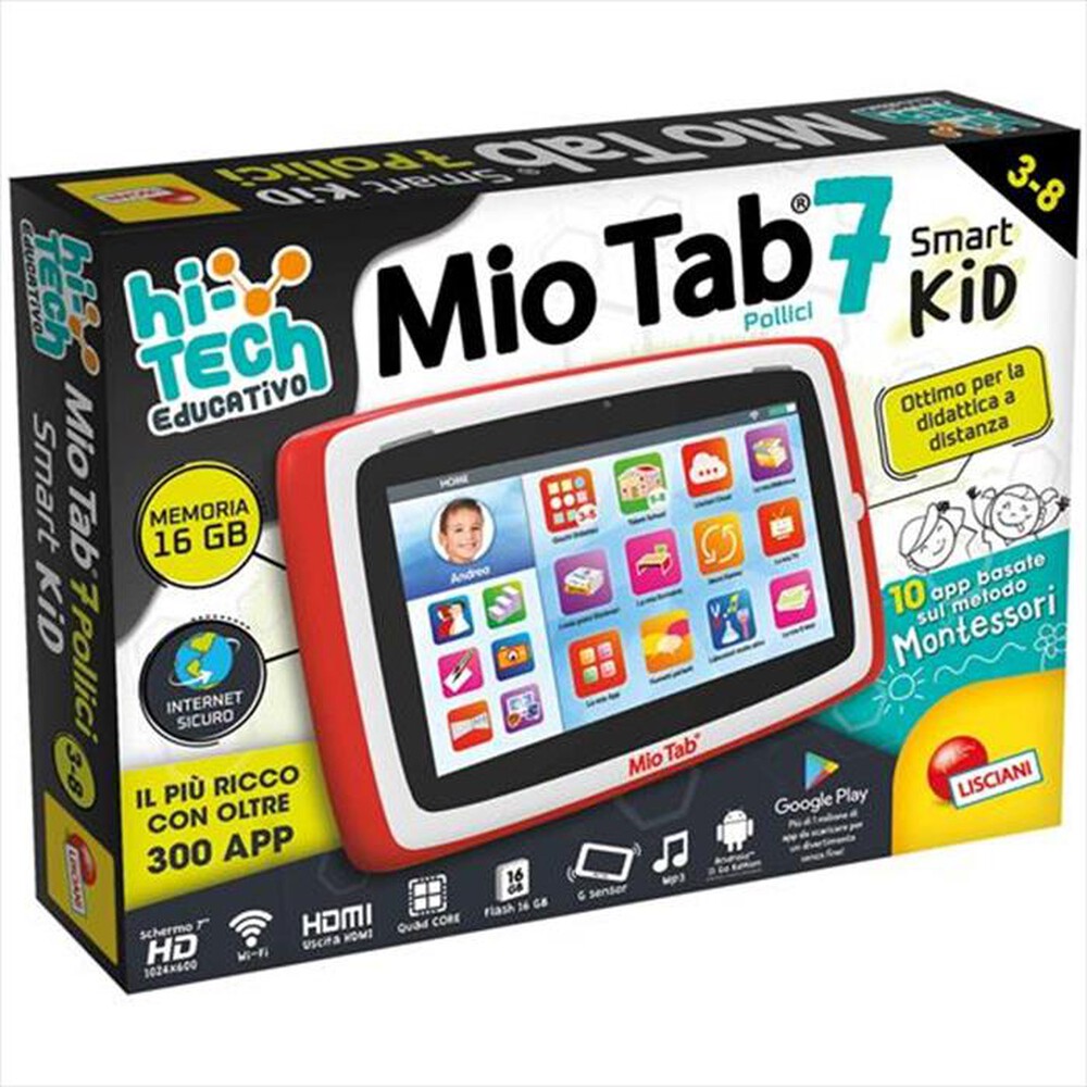 "LISCIANI GIOCHI - Tablet per bambini 97012-Multicolore"