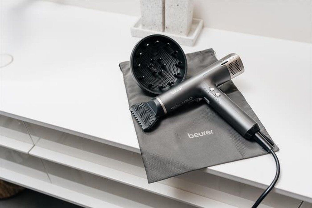 Immagine del prodotto BEURER - Asciugacapelli HC 2R GLAMOUR+-Grigio