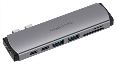 MEDIACOM - DUAL USB-C 100w,  MEDIACOM - DUAL USB-C 100w
