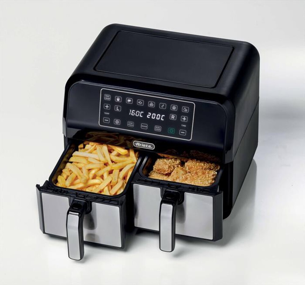 "ARIETE - Friggitrice ad aria Airy Fryer Dual-metal"