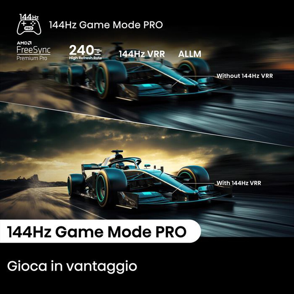 Immagine del prodotto HISENSE - Smart TV MINI LED UHD 4K 65" 65U79NQ-Metallo - Grigio Carbone