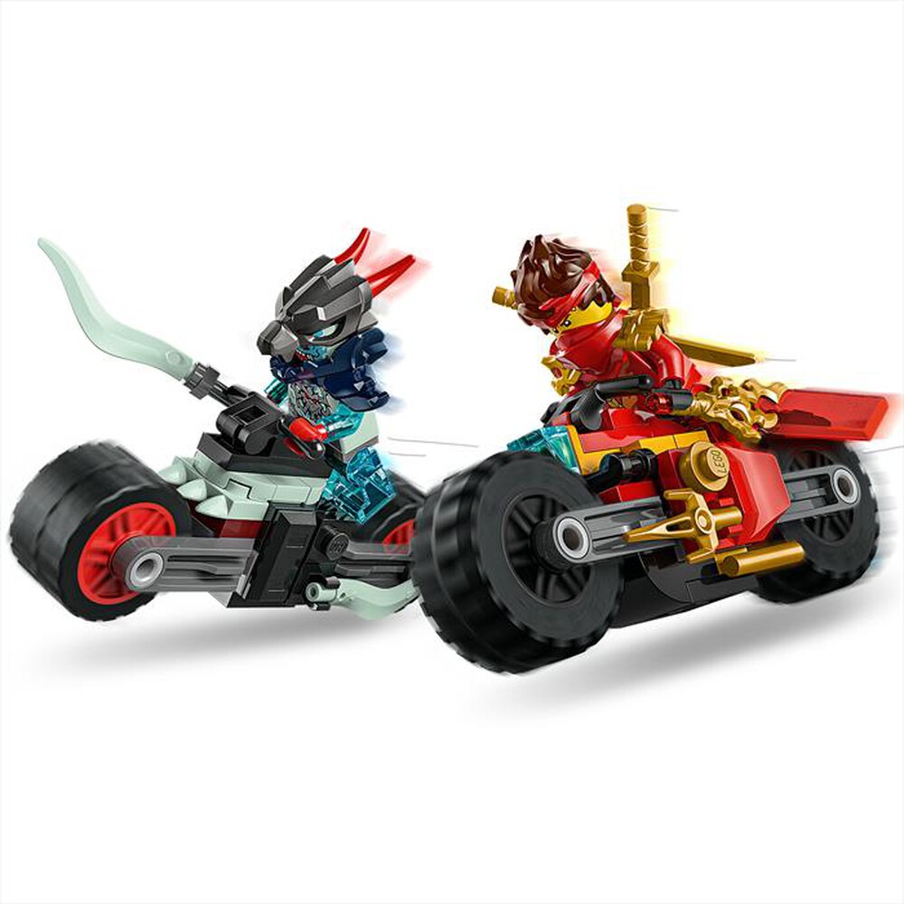 "LEGO - GARA DI VELOCIT SULLA MOTO DI KAI-,"