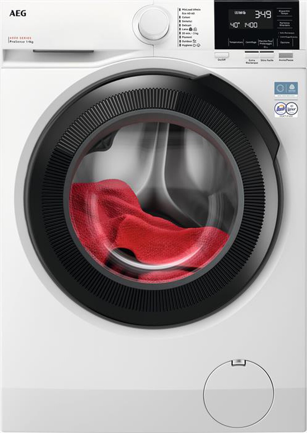 "AEG - Lavatrice LR6FG94 9 Kg Classe A-Bianco"