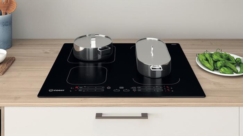 Immagine del prodotto INDESIT - Piano cottura induzione IB 65B60 NE 59 cm-Nero
