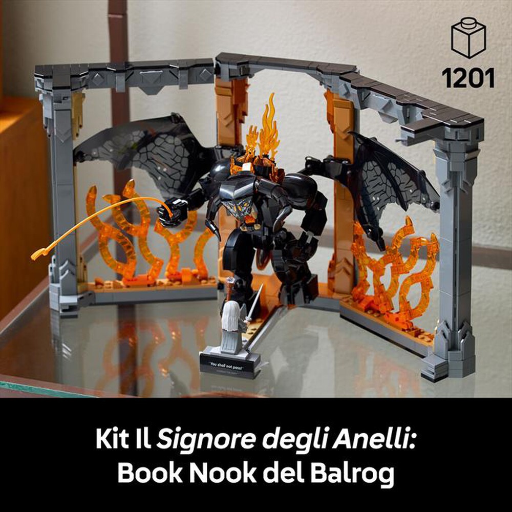 Immagine del prodotto LEGO - ICONS Signore degli Anelli: Book Nook Balrog 10367