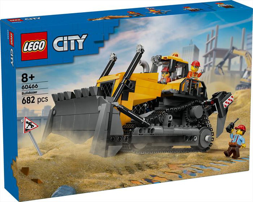 Immagine del prodotto LEGO - CITY BIG VEHICLES Bulldozer giallo 60466