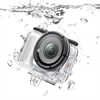 INSTA360 - Custodia subacquea fino a 60 m GO ULTRA DIVE CASE-Nero