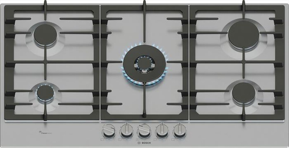 "BOSCH - Piano cottura a gas PCR9A5I90 91,5 cm-Inox"