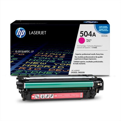 HP - 504A TONER ORIGINALE-Magenta