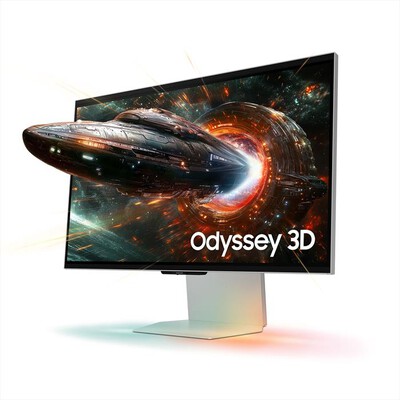 SAMSUNG - MONITOR GAMING ODYSSEY 3D DA 27'' UHD FLAT-Silver