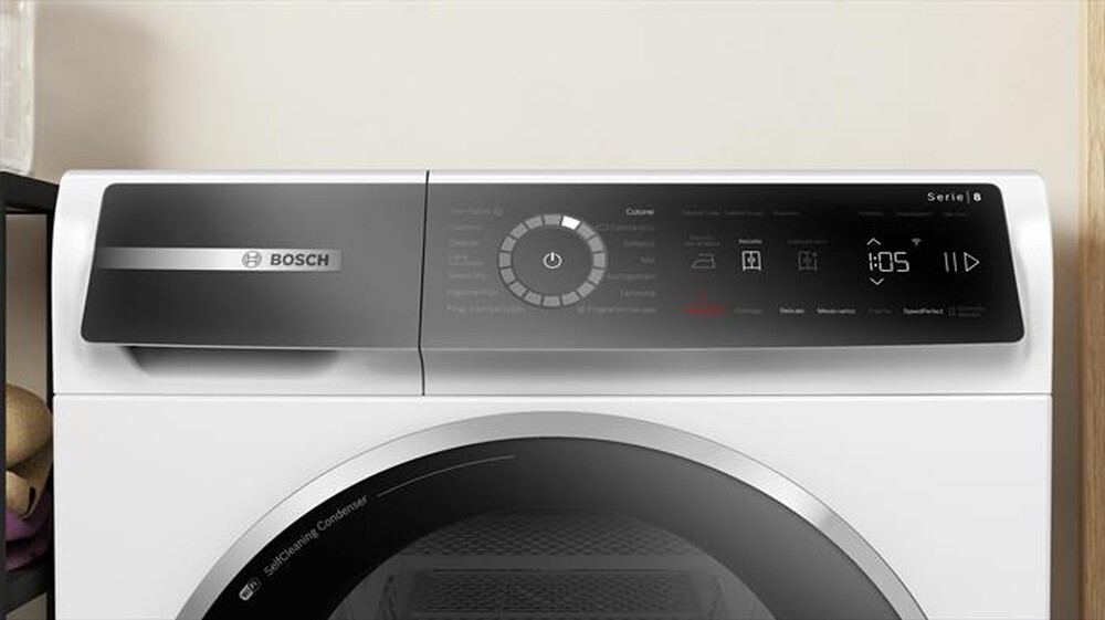 Immagine del prodotto BOSCH - Asciugatrice Serie 8 WQB246C0IT 9kg Classe C-Bianco