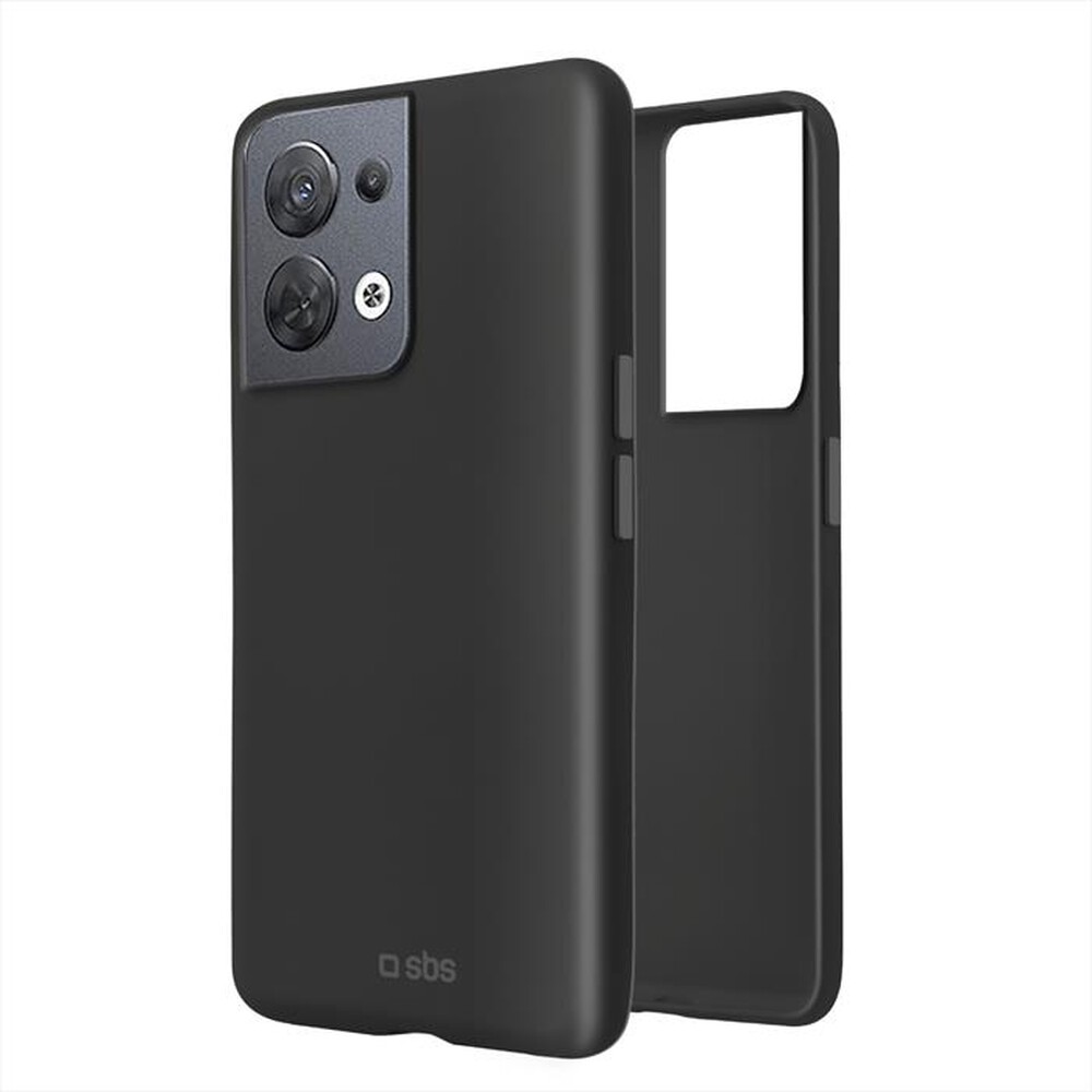 "SBS - Cover Sensity TESENSOPR8K per Oppo Reno 8-Nero"