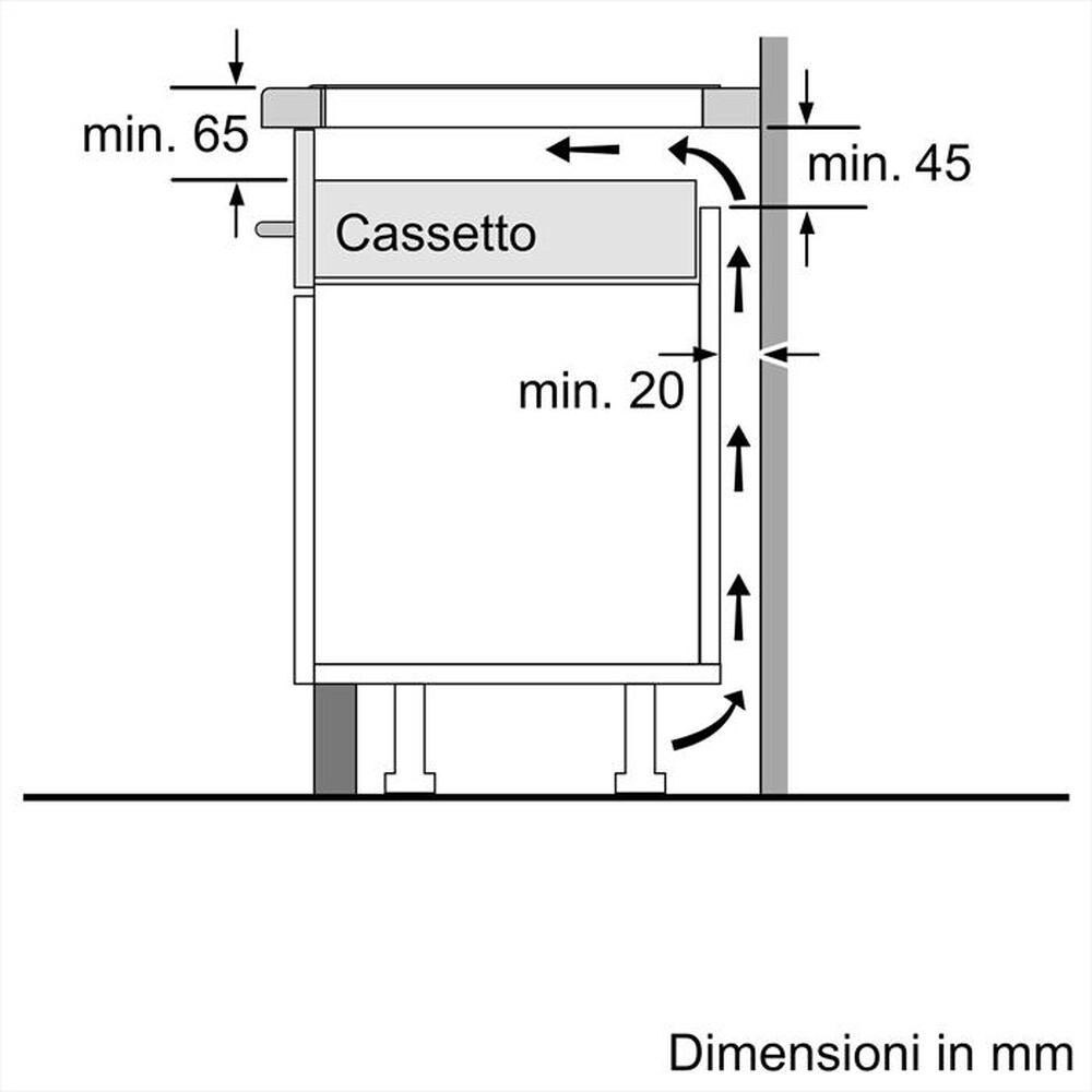Immagine del prodotto BOSCH - Piano cottura induzione PVS851FC5Z-Nero