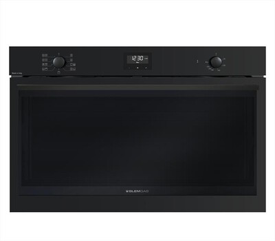 GLEM GAS - Forno elettrico dinamico GFD997BK-S6 Classe A-Nero opaco
