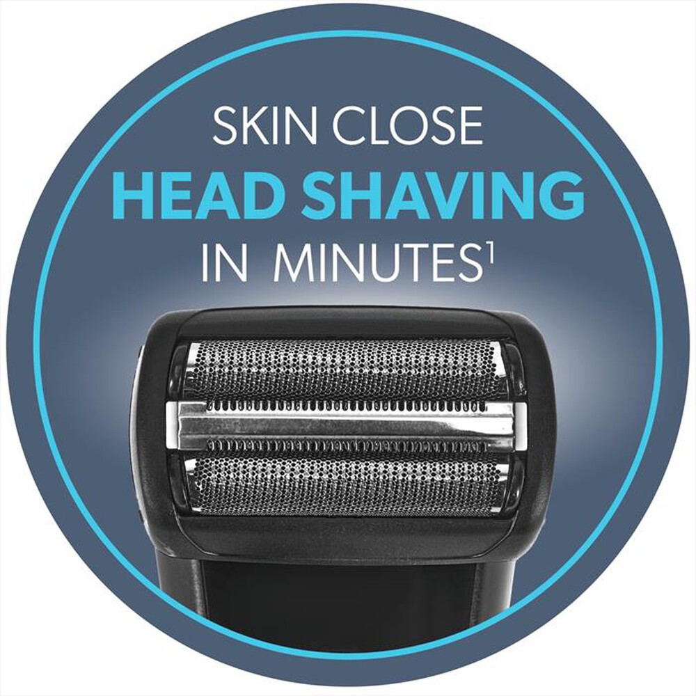Immagine del prodotto REMINGTON - BALDER Head & Face Rasoio Testa e Viso XF8000-Nero/Blu