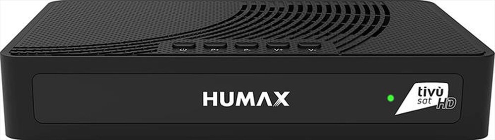 "HUMAX - Decoder digitale HD-3601S2 + SCHEDA TIVUSAT-Nero"