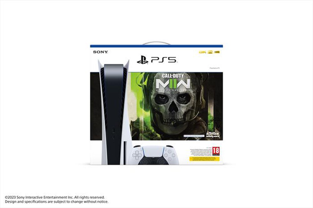 "SONY COMPUTER - PLAYSTATION 5 + CALL OF DUTY MODERN WARFARE II"