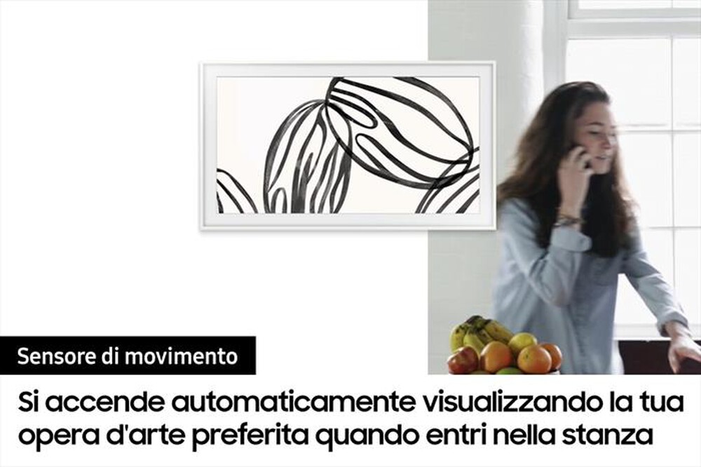 "SAMSUNG - Smart TV The Frame 4K 50” 50LS03A-Black"