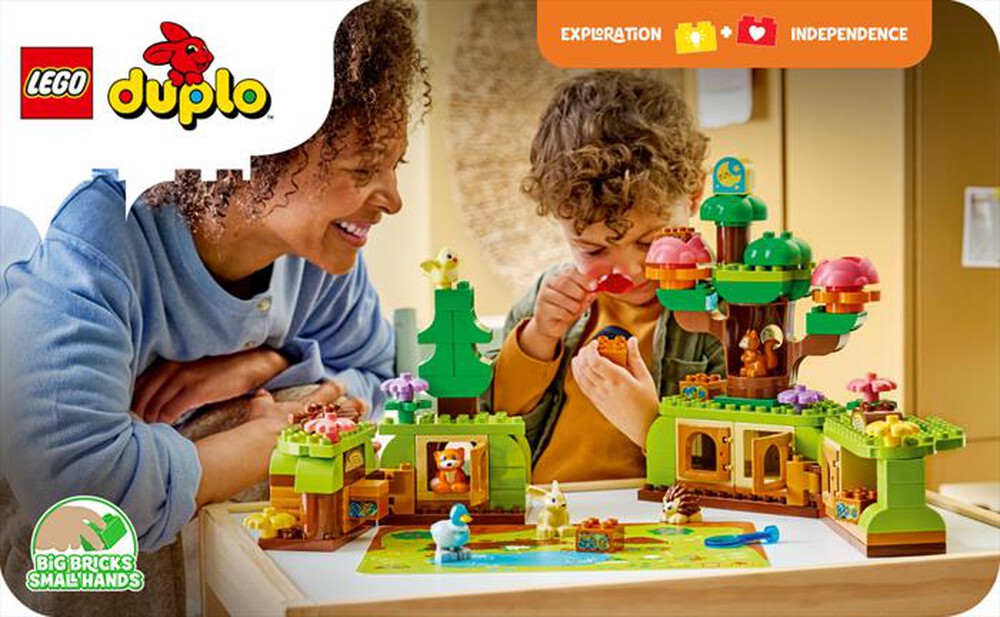 Immagine del prodotto LEGO - DUPLO Foresta esplorativa con animali - 10480