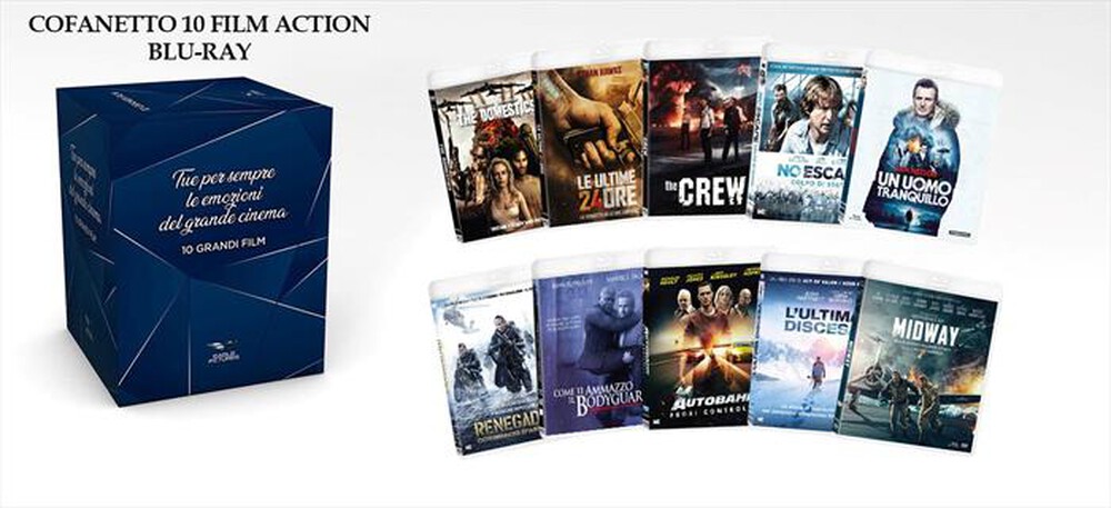 "EAGLE PICTURES - Action Cofanetto (10 Blu-Ray)"
