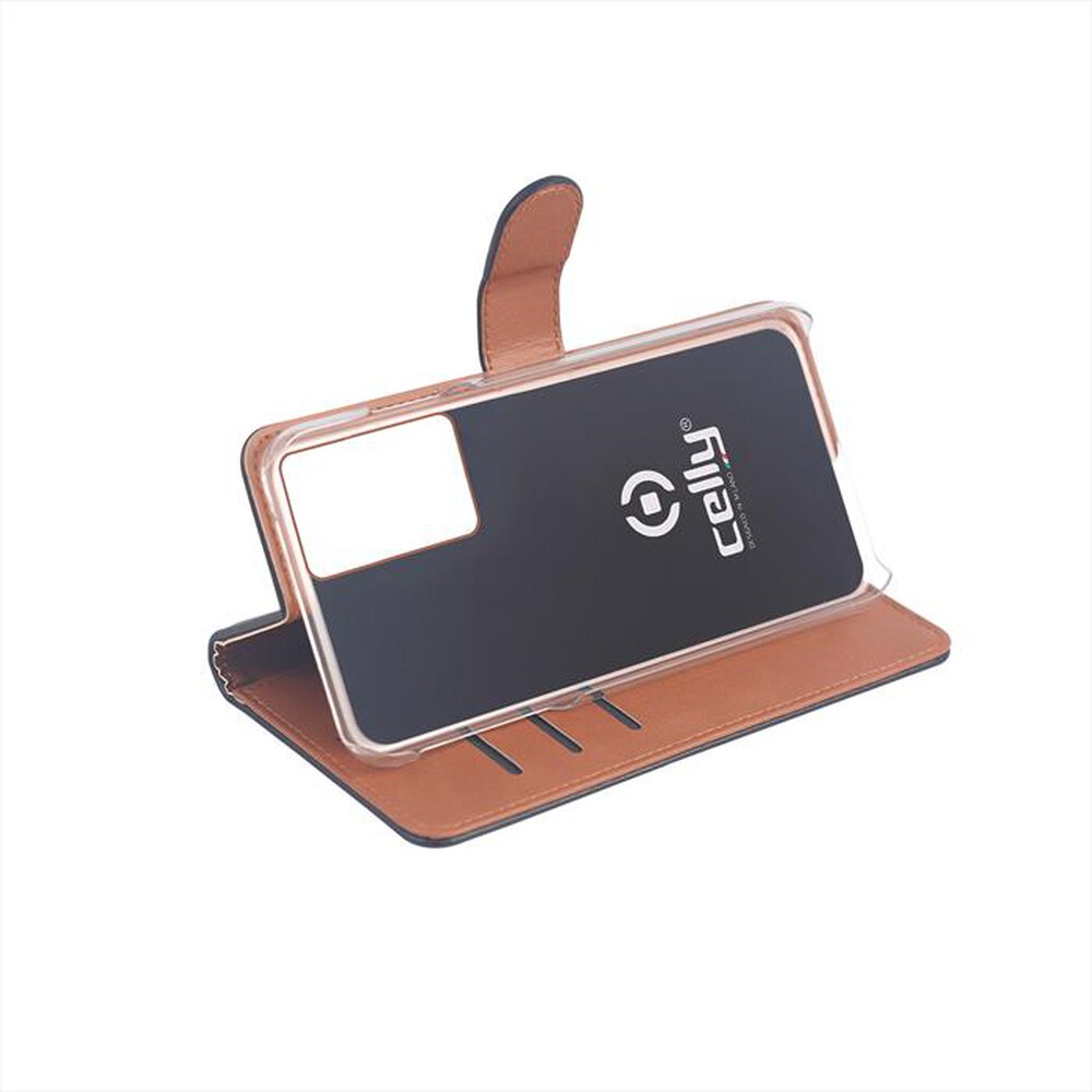 "CELLY - WALLY994 - CUSTODIA PER GALAXY S21 ULTRA 5G-NERO/SIMILPELLE"