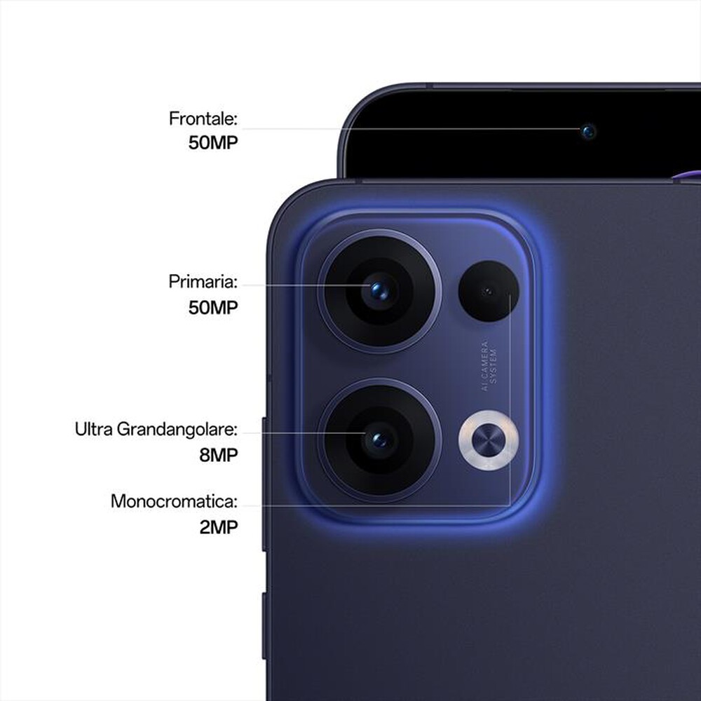 "OPPO - Smartphone RENO13 5G 12+256-Luminous Blue"