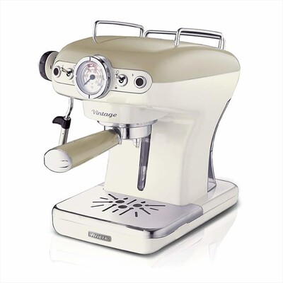 ARIETE - 1389A Vintage Macchina da caff&egrave; espresso-Beige