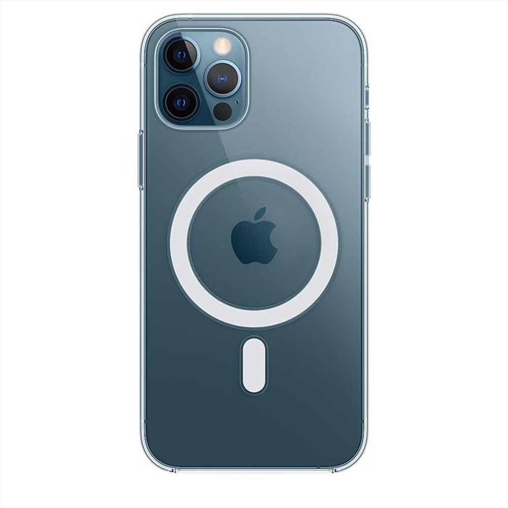 "APPLE - Custodia MagSafe per iPhone 12/12 Pro-Trasparente"