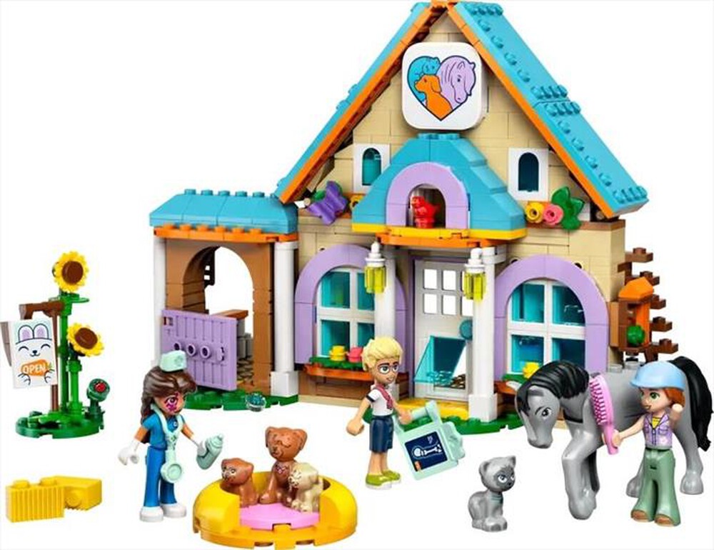 "LEGO - FRIENDS Cavallo e clinica veterinaria - 42651-Multicolore"