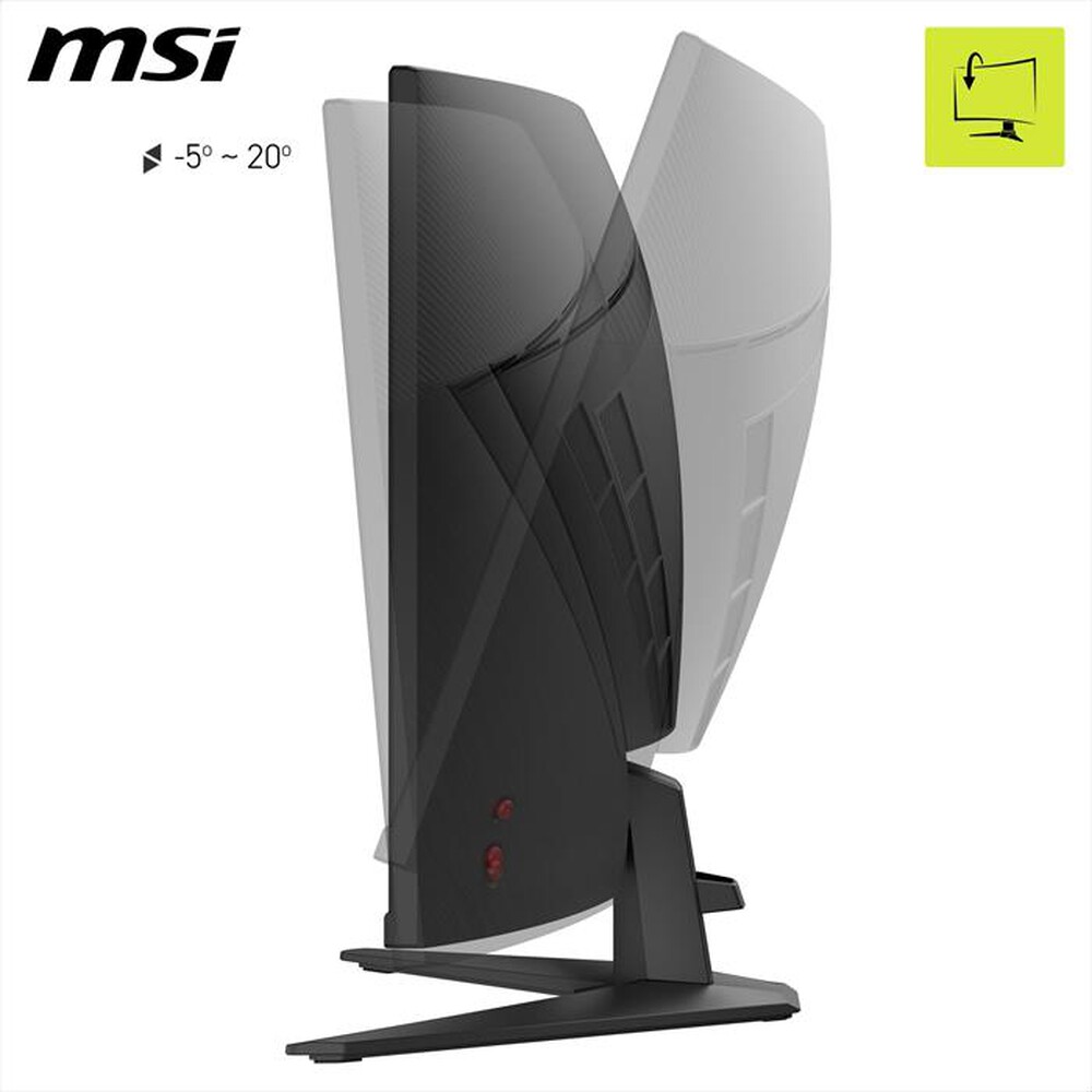 "MSI - Monitor LED 31,5\" MAG 325CQF-Nero"