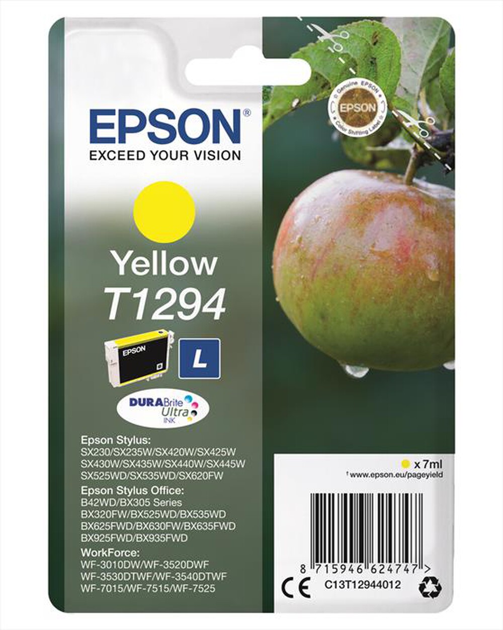 Immagine del prodotto EPSON - C13T12944022-Giallo