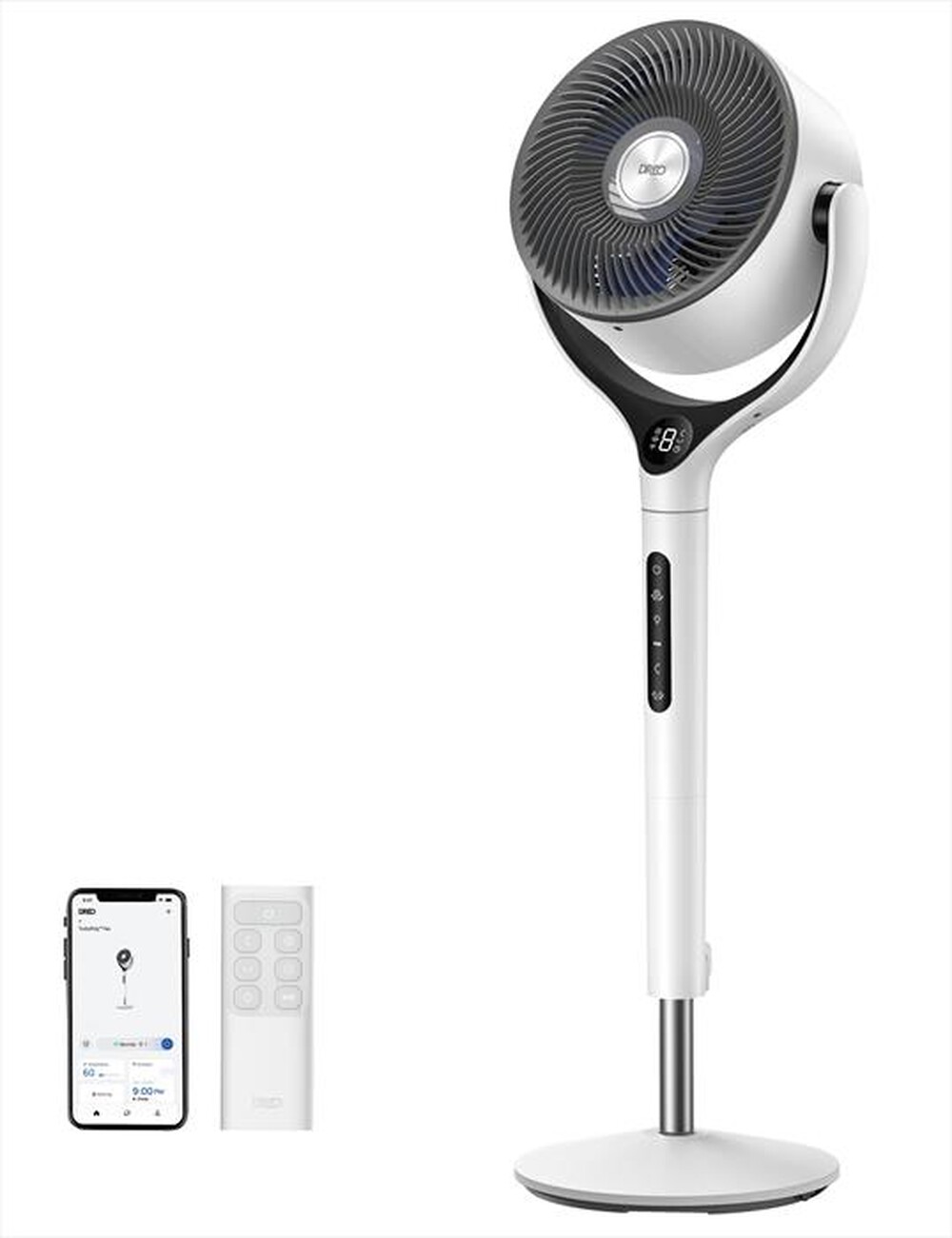 Immagine del prodotto DREO - Ventilatore a piantana TURBOPOLY FAN 565S-bianco