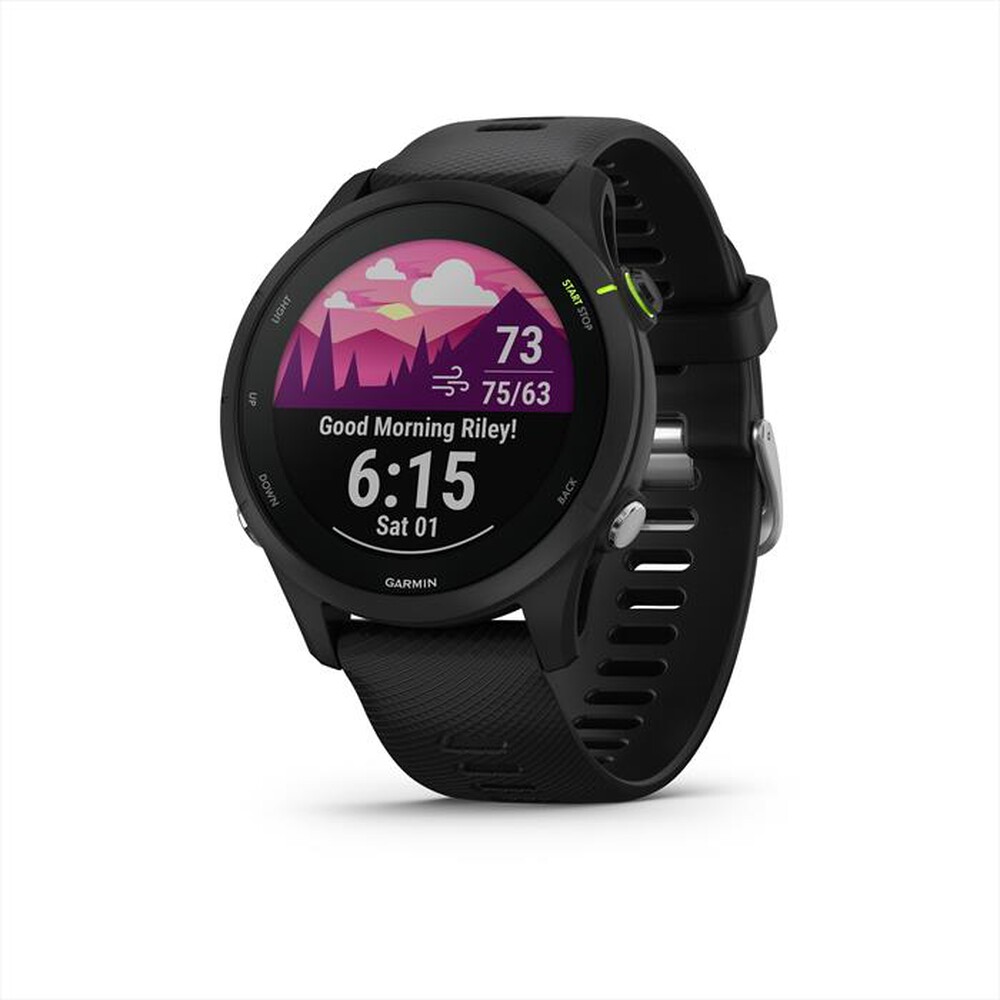 Immagine del prodotto GARMIN - Smartwatch FORERUNNER 255 MUSIC-Nero / Nero
