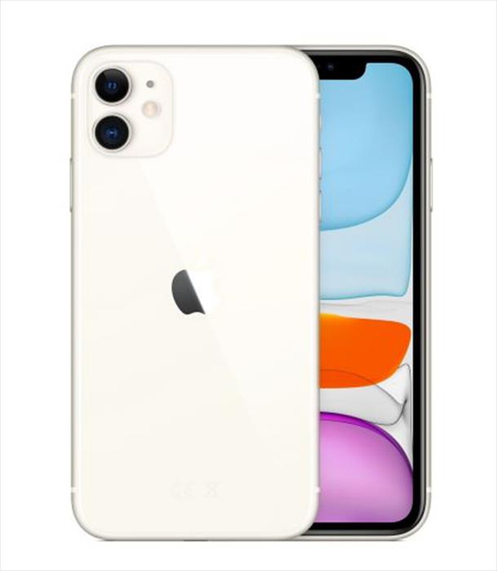 "APPLE - iPhone 11 128GB (Senza accessori)-Bianco"