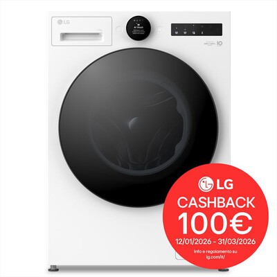 LG - Lavatrice AI DD F4X7011TWB 11 Kg Classe A-Ivory White