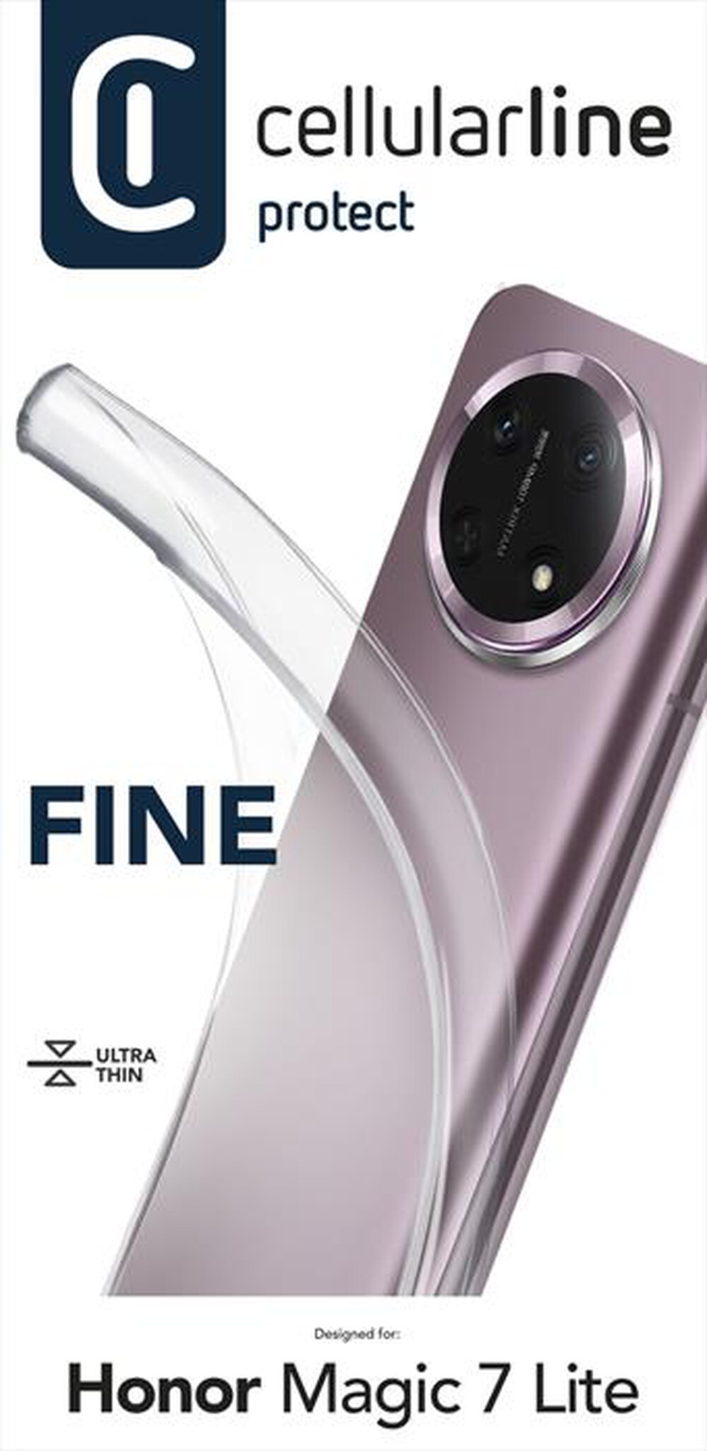 "CELLULARLINE - FINE - HONOR MAGIC 7 LITE-Trasparente"