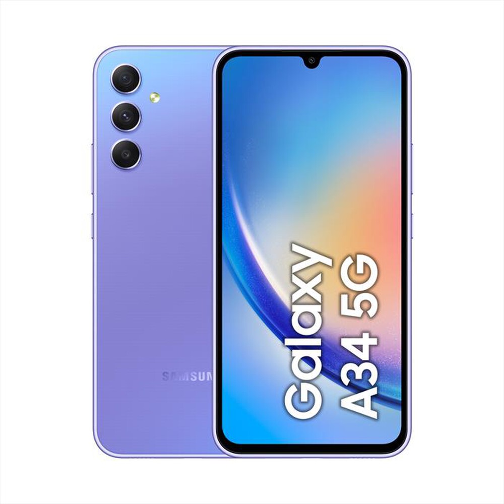 "WIND - 3 - SAMSUNG Galaxy A34 5G 128GB-Awesome Violet"