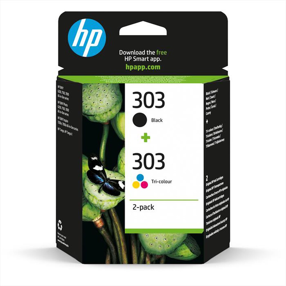 Immagine del prodotto HP - COMBO 303 BK E TRIC-Nero e Tricromia