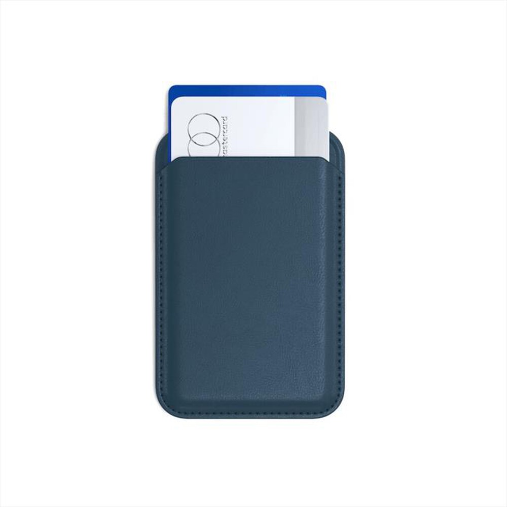 "SATECHI - MAGNETIC WALLET STAND per Iphone 12/13/14-blu"