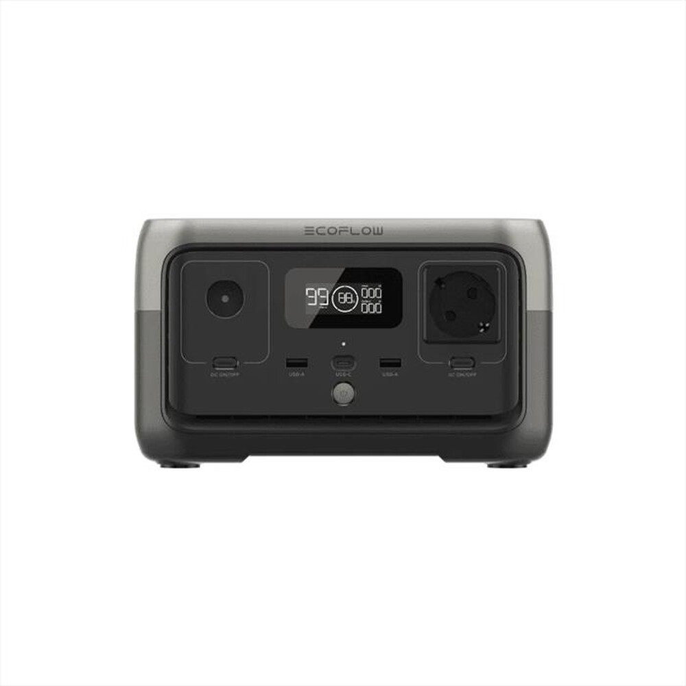 "ECOFLOW - RIVER 2 POWER STATION PORTATILE-nero"