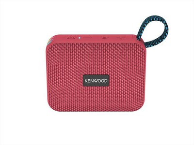 KENWOOD - Speaker Bluetooth portatile AS-60BT-Rosso,  KENWOOD - Speaker Bluetooth portatile AS-60BT-Rosso