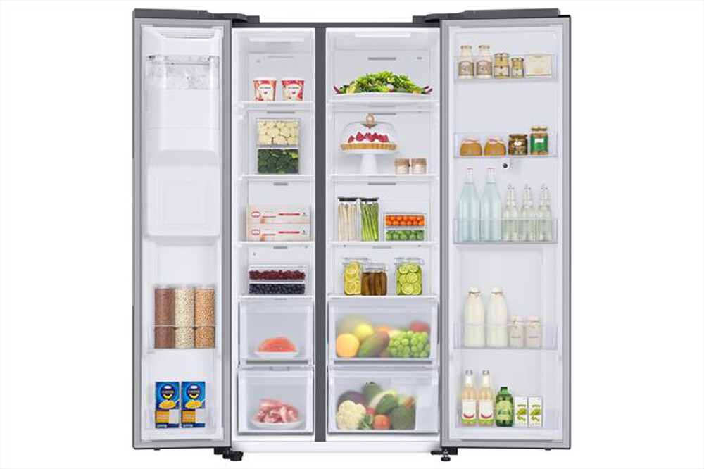 "SAMSUNG - Frigorifero side by side RS6HA8880S9/EF Classe F-Metal Inox"