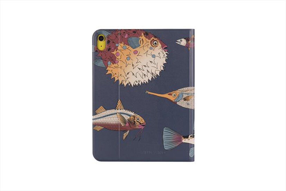 "TUCANO - Cover iPad A16 25/iPad 10ª gen 10,9\" 22 UP SCHIZZO-BLU"