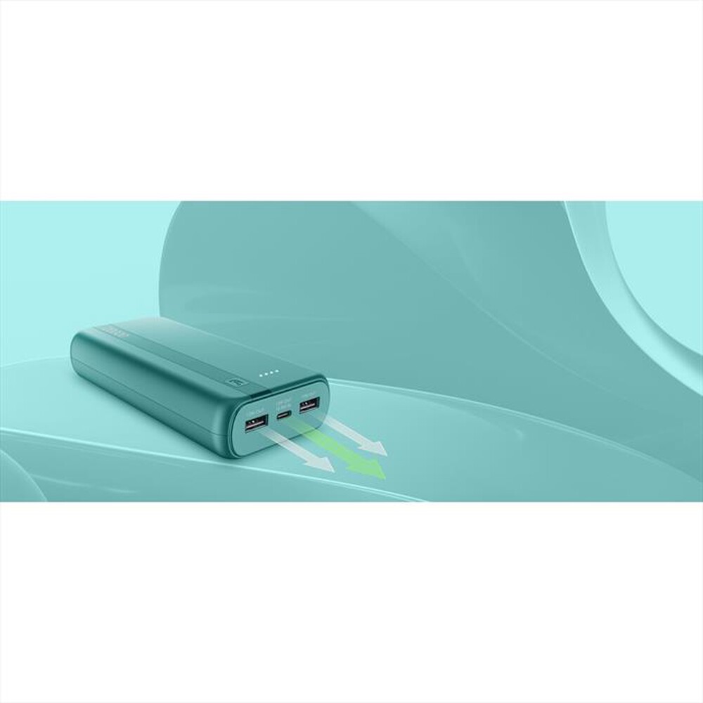 Immagine del prodotto CELLULARLINE - POWER BANK ESSENTIAL 20000 BLU-Blu