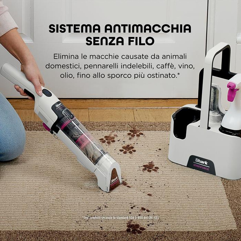 Immagine del prodotto SHARK - Smacchiatore senza filo STAINFORCE SPOT CLEANER-Bianco