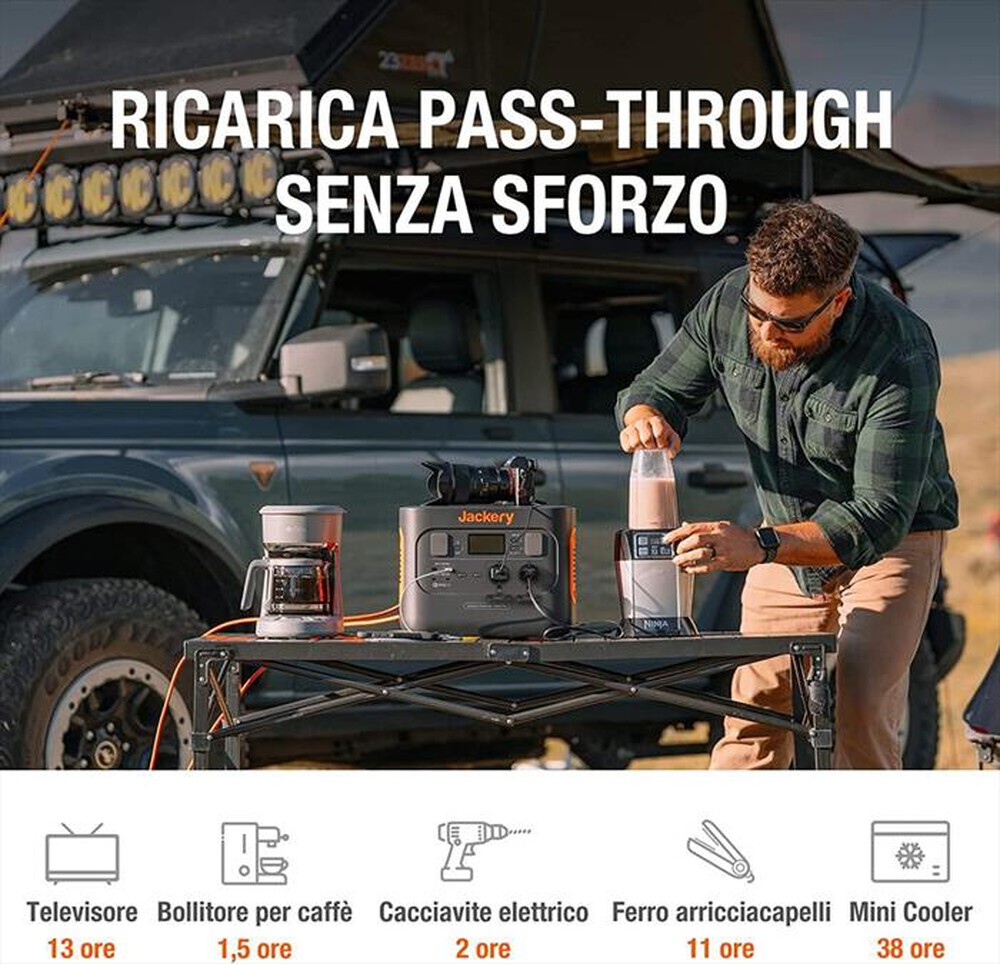 "JACKERY - EXPLORER 1000PRO"